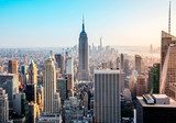Kora reggeli New York panoráma
