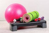 Színes fitnesz lendület szobádba