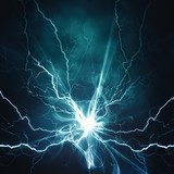 Villámcsapás energiája sötét mélységben