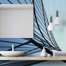 Absztrakt-epiteszeti-vonal-kek-arnyalatokban-fototapeta-a-furdoszoba-fototapeta-demural