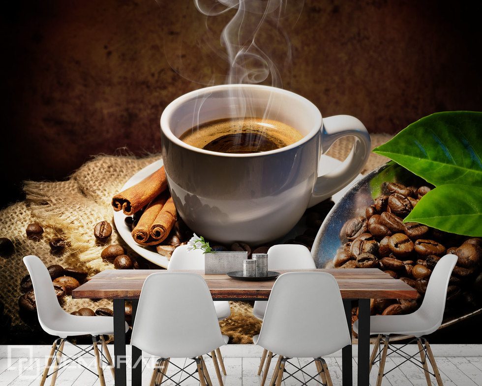 Kávé gőze és vágyak Fotótapéta Kávé Fotótapéta Demural