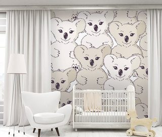 koala medve a falon fototapeta a gyermek szobajahoz fototapeta demural